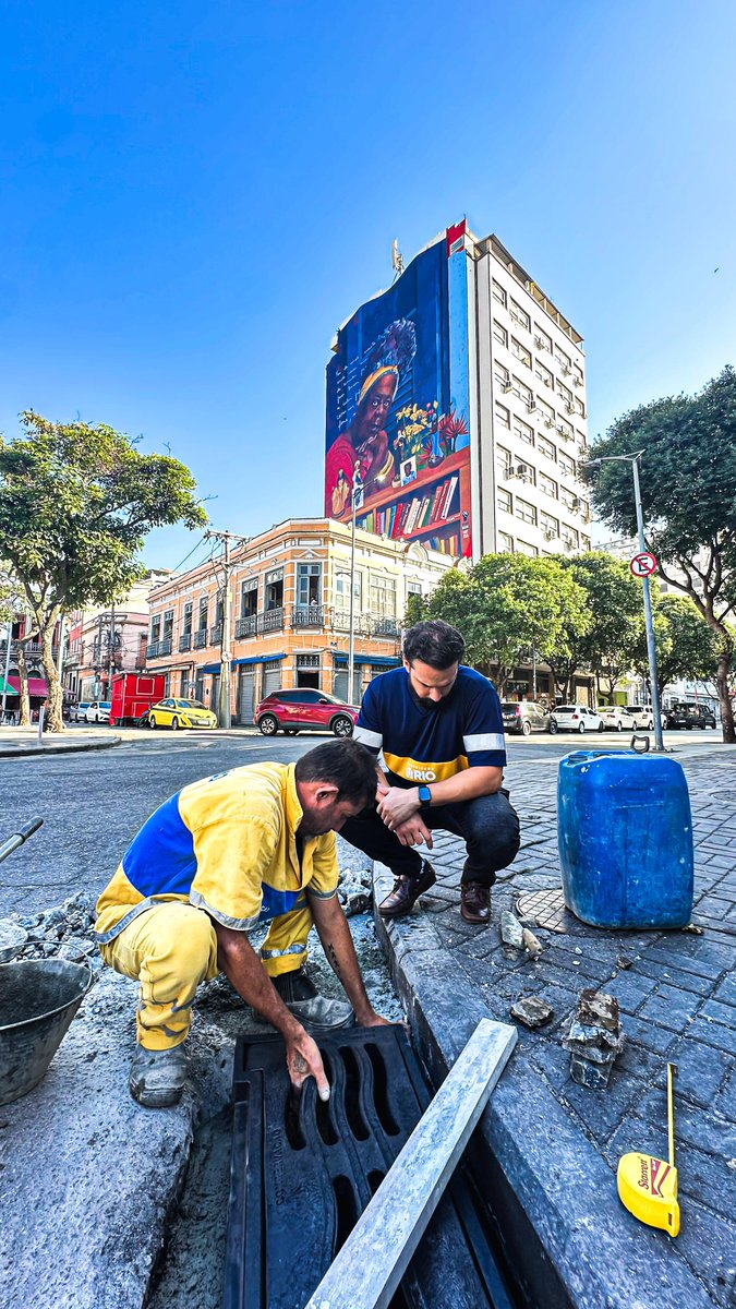🚫💰 Para inibir furtos e aumentar a segurança, a Prefeitura do Rio começou a testar grelhas feitas com material sem valor comercial. A ideia é simples: difícil de vender, difícil de furtar.

📍 Instalações no Centro, Zona Sul e Região Portuária.

#Zeladoria #PrefeituradoRio