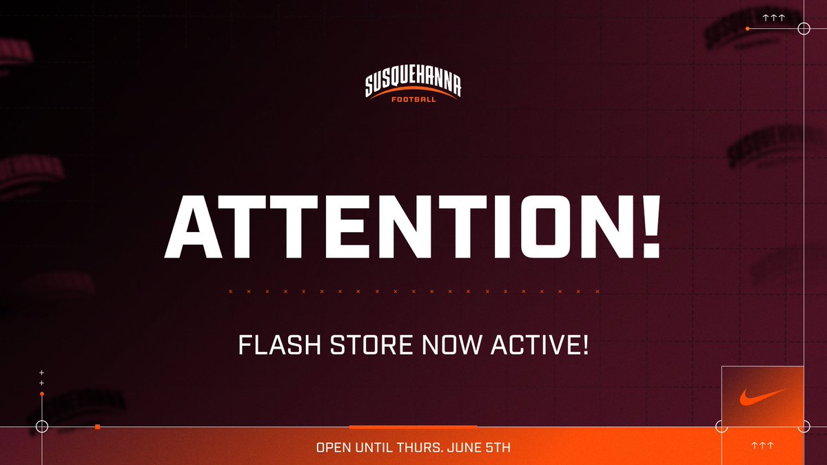 ATTENTION ALL ALUMNI, FAMILY, AND FRIENDS! OUR NEW FLASH STORE IS NOW ACTIVE THROUGH THURSDAY JUNE 5TH. PLEASE SHOW YOUR SUPPORT BY ADDING SOME NEW GAMEDAY GEAR TO THE COLLECTION! LINK BELOW.

bsnteamsports.com/shop/1P3hhGmPvy