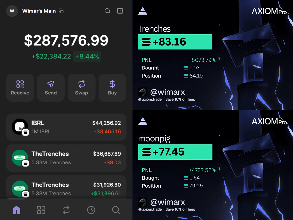FILTERS ARE THE CRYPTO MONEY PRINTER 🚨

I'm using only 5 filters and have recently made:
• #Trenches: $177 ➜ $14,553
• #moonpig: $283 ➜ $13,247

Since I started using filters, my win rate this month is 87%.

Others would sell this info, but I'm sharing it for free 🧵👇