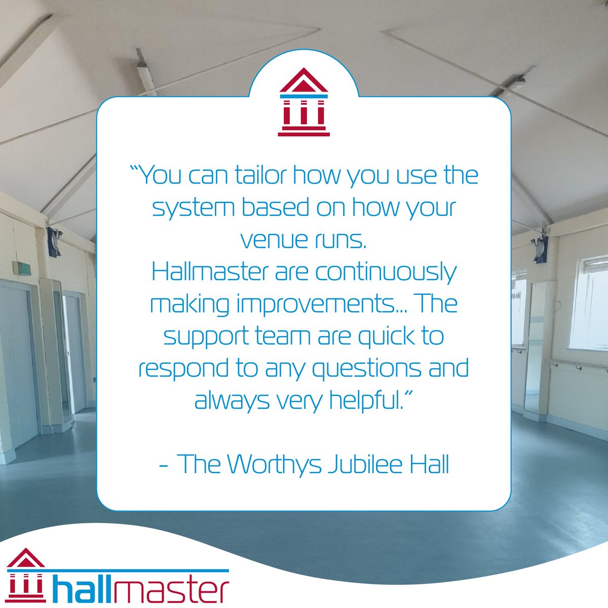 Hall_Master's tweet image. We provide a tailored online booking system to suit your needs! Book a demo today, through the link in bio 🔔
hallmaster.co.uk/book-demo/
#hallmaster #venuefeature #admin #community #manager #hire #hirearoom #hireavenue #bookaroom #booking #bookedandbusy