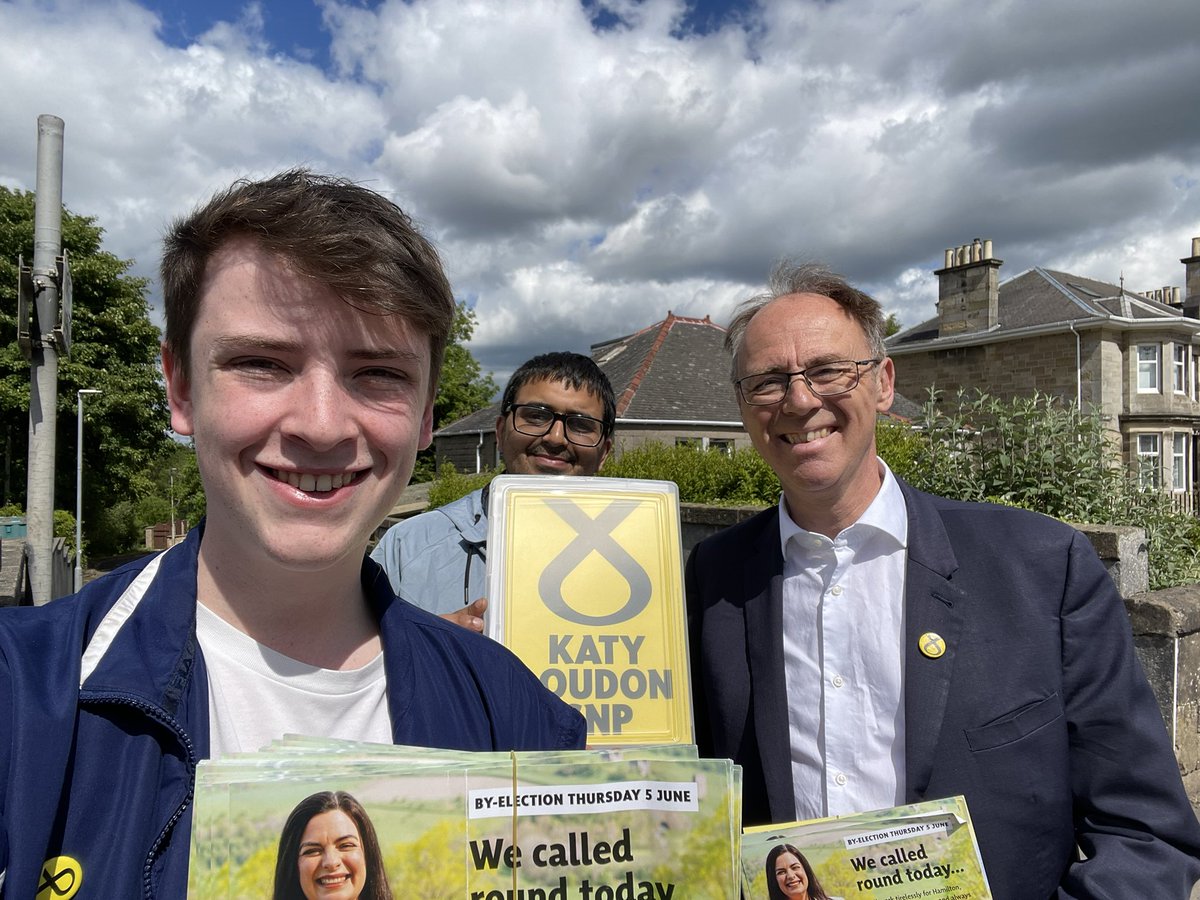 Luke Smith (@lukedtsmith) on Twitter photo Back out in Hamilton with <a href="/OsamaNadeemSNP/">Osama Nadeem</a> & <a href="/alasdairallan/">Alasdair Allan</a> (<a href="/StuMcMillanSNP/">Stuart McMillan MSP</a> present but not pictured!)
The weather held & we had really strong returns! Back out in Hamilton with <a href="/OsamaNadeemSNP/">Osama Nadeem</a> & <a href="/alasdairallan/">Alasdair Allan</a> (<a href="/StuMcMillanSNP/">Stuart McMillan MSP</a> present but not pictured!)
The weather held & we had really strong returns!