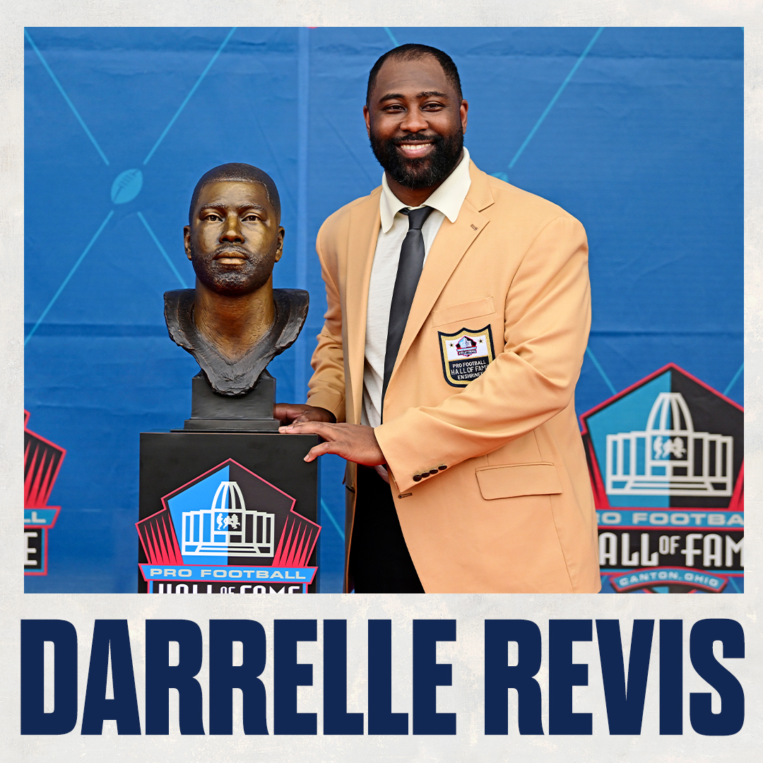 Pro Football Hall of Fame (@profootballhof) on Twitter photo We provided hints earlier in the week and now we can say that the subject of this week's #GoldJacketSpotlight is Darrelle Revis! (<a href="/Revis24/">Darrelle Revis</a>)
Full story 👉 profootballhof.me/GJSDarrelleRev… We provided hints earlier in the week and now we can say that the subject of this week's #GoldJacketSpotlight is Darrelle Revis! (<a href="/Revis24/">Darrelle Revis</a>)
Full story 👉 profootballhof.me/GJSDarrelleRev…