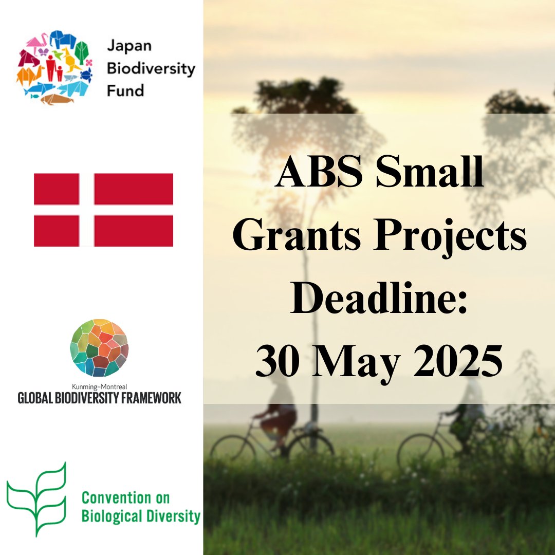 Deadline to submit project proposals to participate in “Improving ABS Information Systems” programme under the ABS Small Grants Projects is 30 May 2025.

More info &amp; project concept note form➡️ tinyurl.com/abssmallgrants…