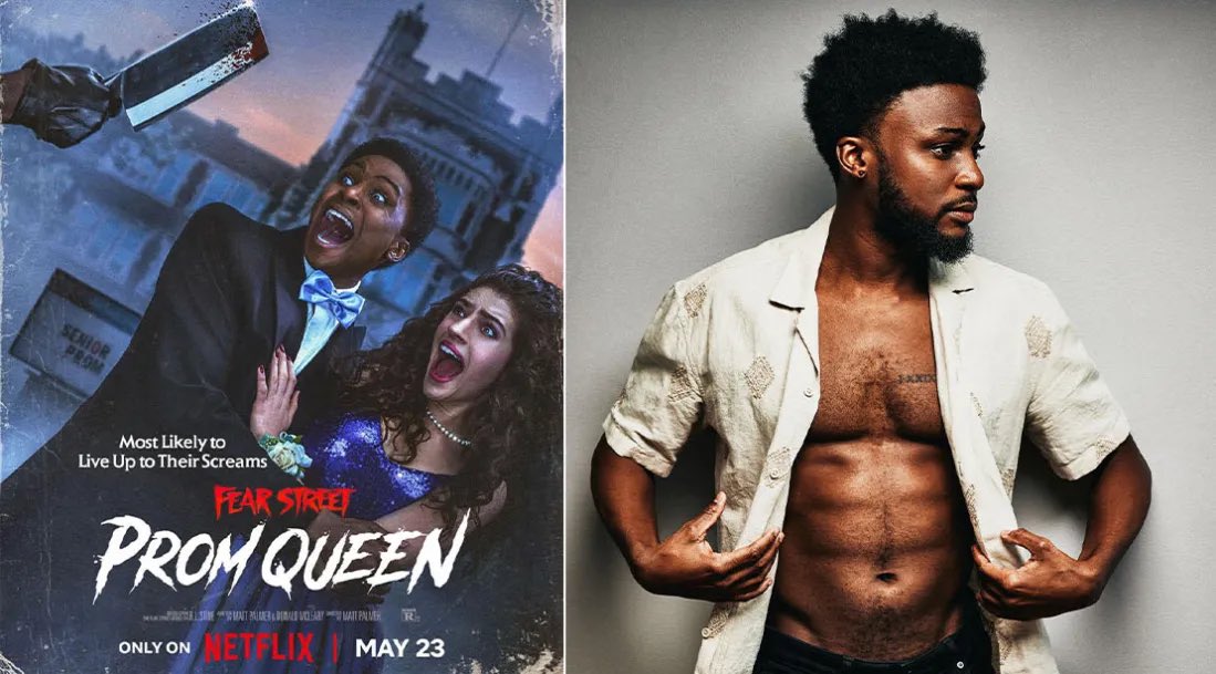 Fear Street: Prom Queen’s Ryan Rosery talks to me about his love of acting, fitness, and Marvel! muscleandfitness.com/athletes-celeb… <a href="/netflix/">Netflix</a>