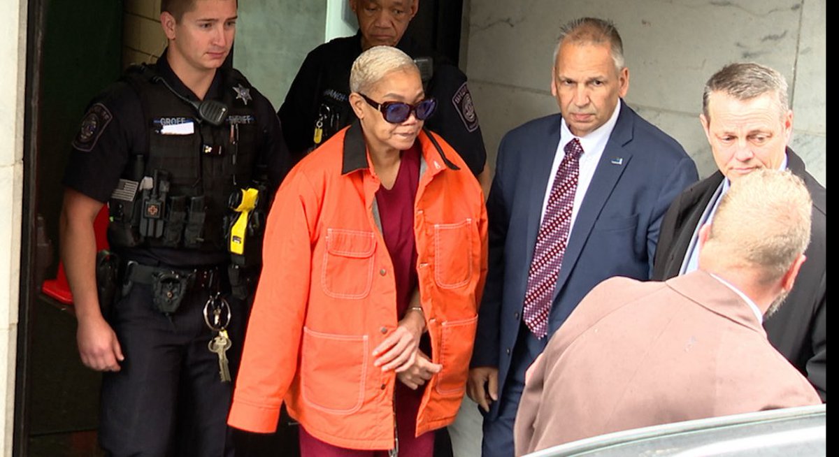 Sarah Willson (@sarahrwillson) on Twitter photo SENTENCED: Suspended Dauphin Co. Judge Sonya McKnight will spend the next 13.5-30 years in a state prison after she was found guilty of shooting her ex-boyfriend in the face, ultimately leaving him blind in one eye. <a href="/jamescrummel/">James Crummel</a> and I I’ll have the latest on <a href="/abc27News/">abc27 News</a> at noon. SENTENCED: Suspended Dauphin Co. Judge Sonya McKnight will spend the next 13.5-30 years in a state prison after she was found guilty of shooting her ex-boyfriend in the face, ultimately leaving him blind in one eye. <a href="/jamescrummel/">James Crummel</a> and I I’ll have the latest on <a href="/abc27News/">abc27 News</a> at noon.