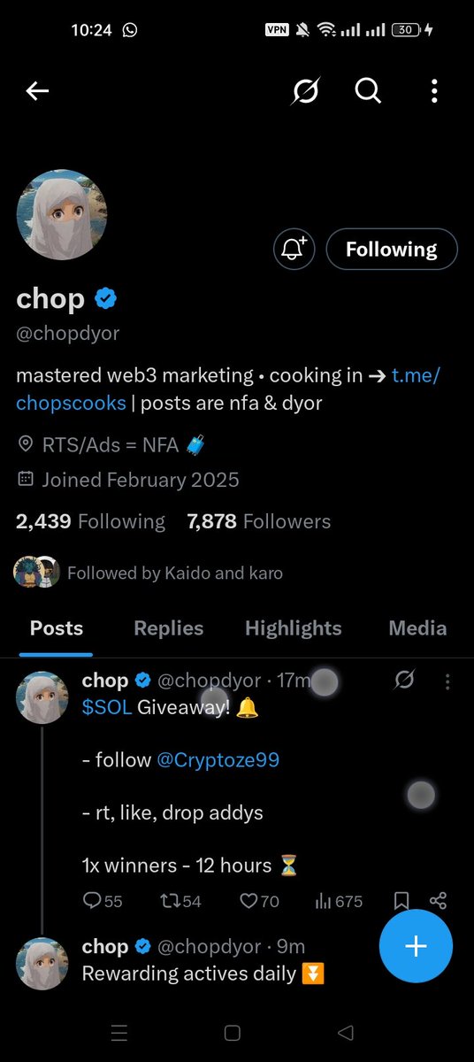 THWINSDAO's tweet photo. @Cryptoze99 @chopdyor BqfyU2GF54kv49UtxTJpxXaZWWJUmFma2oZx2hPBHsxW https://t.co/AqFv2RX7Pw