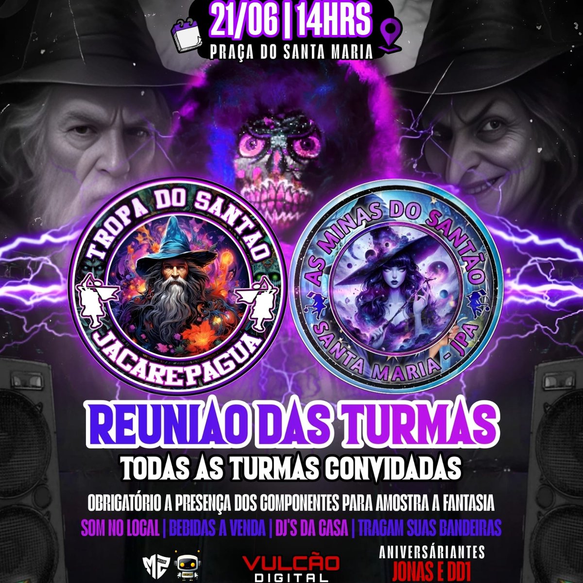 TODAS  AS TURMAS CONVIDADAS !