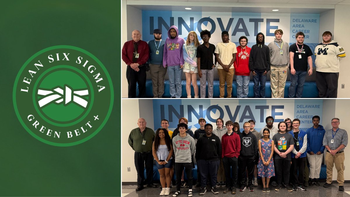 Congratulations to our DACC Application Development and FLO students on earning their Lean Six Sigma Green Belt certifications! Their tech skills and innovation shine through real-world web development projects. Read more: delawareareacc.org/article/2232811 #DACCPride