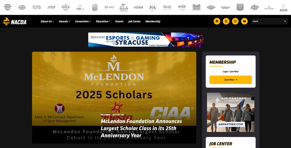 NACDA (@nacda) on Twitter photo Messed around and got a new website π₯οΈ
Check out the new-look nacda.com made possible by our friends at <a href="/SIDEARMSports/">SIDEARM Sports</a> ππ₯ Messed around and got a new website π₯οΈ
Check out the new-look nacda.com made possible by our friends at <a href="/SIDEARMSports/">SIDEARM Sports</a> ππ₯