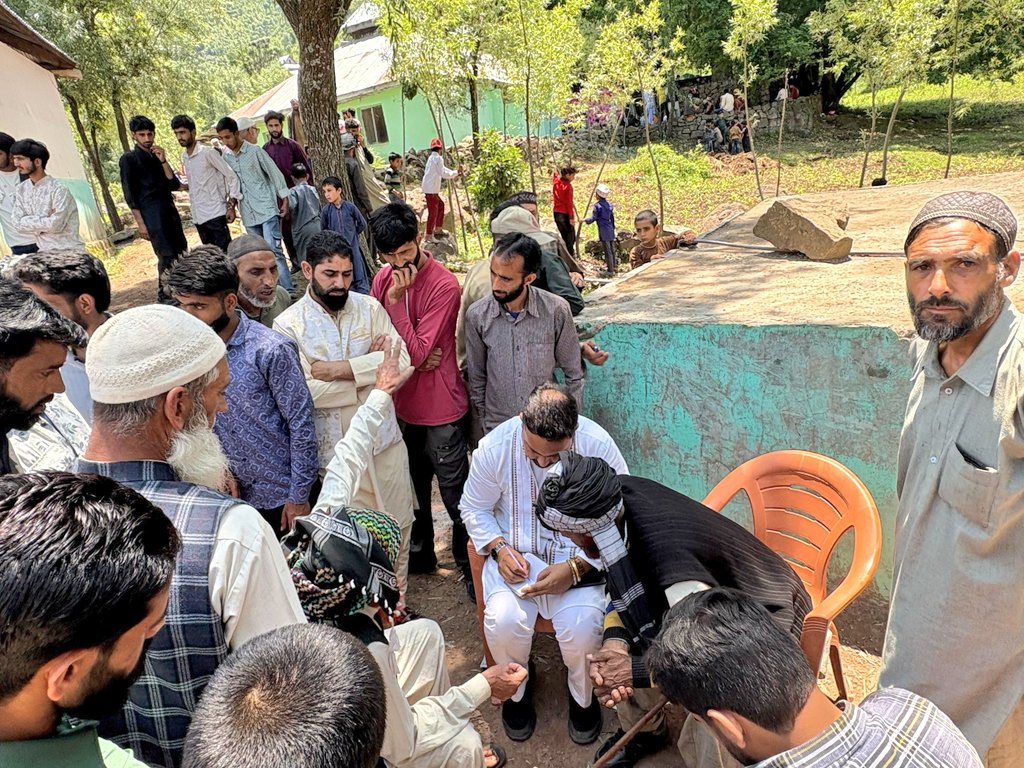 Along with tean visited Sohab area of Mahore constituency, interacted with locals &amp; senior <a href="/JKNC_/">JKNC</a>. Leaders . We're committed to ensuring safety, security &amp; development for the people of J&amp;k.

<a href="/OmarAbdullah/">Omar Abdullah</a> <a href="/JavedDar_NC/">Javed Dar</a> <a href="/Surinderch55/">Surinder Choudhary</a> <a href="/JavedRanaa/">JAVED AHMED RANA</a> <a href="/sakinaitoo/">Sakina Itoo</a> <a href="/zamirabdullah12/">Zamir Abdullah</a>