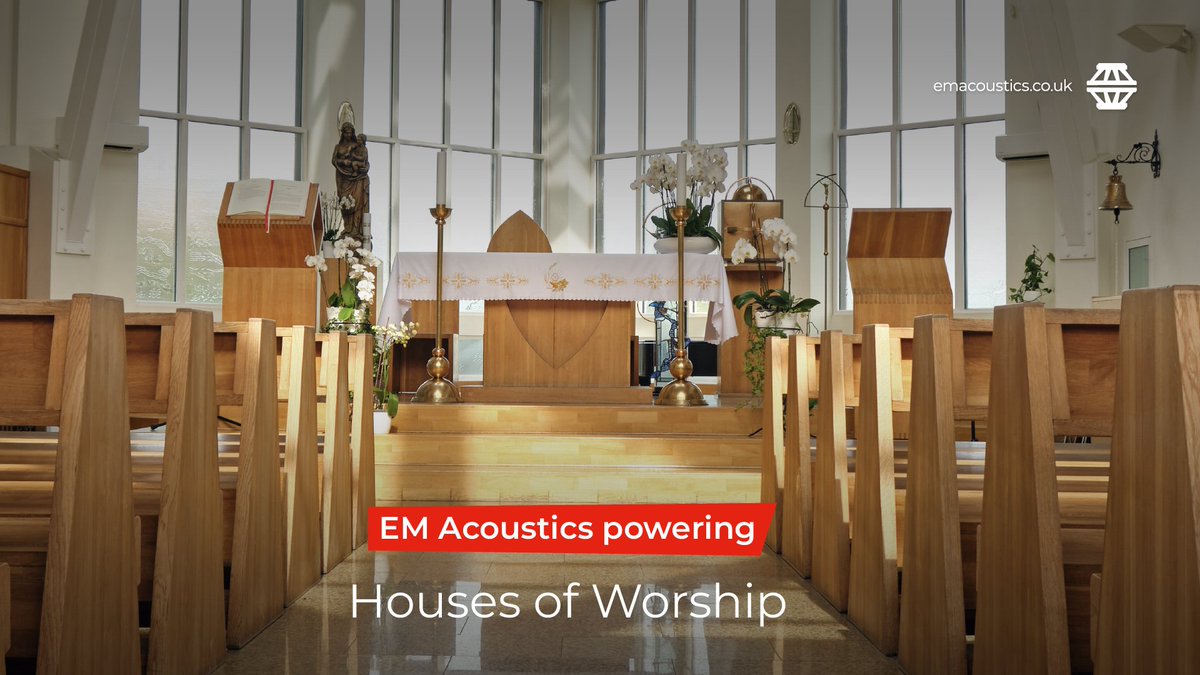 From the intimate to the expansive, the EM Acoustics product portfolio offers solutions to suit any worship environment.

Discover EM Acoustics for your next #HouseOfWorship project: emacoustics.co.uk/applications/h…
 
#AVTweeps #WorshipAV #EMAcoustics #ProAudio