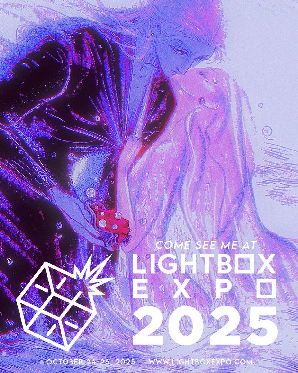 Excited to be invited to table at LightBox Expo this year (Oct 24–26), alongside with my super talented friend <a href="/celineyou/">Edgy Eggs</a>. Come say hi! 
.
#LBX2025 #LightBoxExpo 
#artistoninstagram #artbook