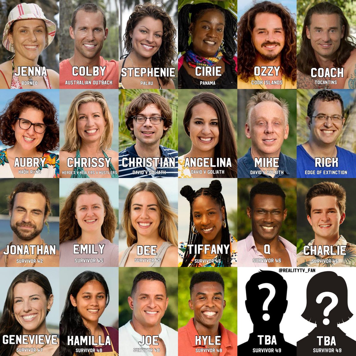 Tommy Smokes (@tomscibelli) on Twitter photo We're going to go live at 2 PM ET on <a href="/SnuffinTorches/">Snuffing Torches</a> to react to the Survivor 50 cast reveal. Join us then
youtube.com/live/0aCVHeu0-… We're going to go live at 2 PM ET on <a href="/SnuffinTorches/">Snuffing Torches</a> to react to the Survivor 50 cast reveal. Join us then
youtube.com/live/0aCVHeu0-…