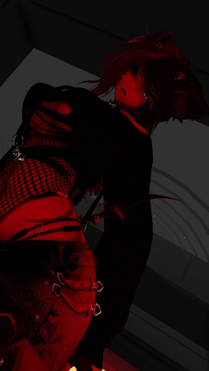 FatesCherii's tweet image. From pink and purple to red and black !! ❤️🖤

#VRChat