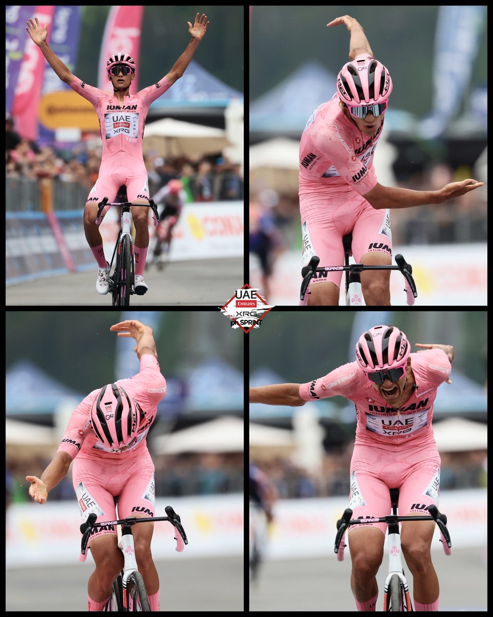 @UAE-TeamEmirates (@teamemiratesuae) on Twitter photo “Today I realised I will never give up, and I will always stay one step in front, and I will always try it.
“I don’t have nothing to lose and today was not easier than yesterday, but for sure I have a better mentality.” 🐂
A first Grand Tour stage win for <a href="/ISAACDELTOROx1/">ISAAC DEL TORO ROMERO</a> 🔥 “Today I realised I will never give up, and I will always stay one step in front, and I will always try it.
“I don’t have nothing to lose and today was not easier than yesterday, but for sure I have a better mentality.” 🐂
A first Grand Tour stage win for <a href="/ISAACDELTOROx1/">ISAAC DEL TORO ROMERO</a> 🔥