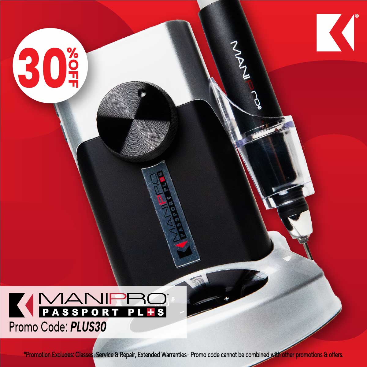We’re thrilled to announce an exclusive offer on the MANIPro Passport PLUS by KUPA! 🎉
Get 30% OFF the powerful and portable MANIPro Passport PLUS with the code PLUS30!

🛒 Shop Now: ow.ly/44NC50UW5zy

#KUPA #MANIProPassportPLUS #KUPAInc