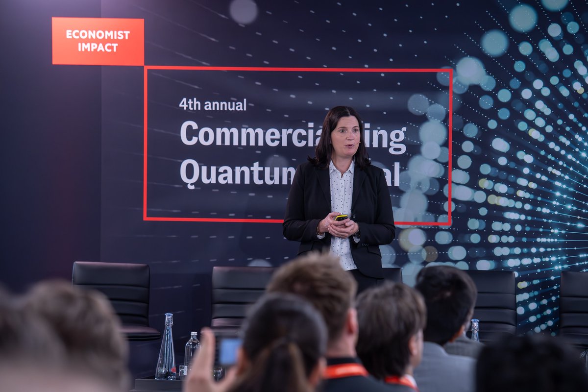 XPRIZE (@xprize) on Twitter photo (1/2) XPRIZE #QuantumApplications Technical Lead, @Kathrin_Sp, PhD, spoke at <a href="/TheEconomist/">The Economist</a>'s Commercializing Quantum 2025 event to discuss XPRIZE Quantum Applications and its goal of incentivizing teams to develop algorithms that solve real-world problems.
📸: @EconomistImpact (1/2) XPRIZE #QuantumApplications Technical Lead, @Kathrin_Sp, PhD, spoke at <a href="/TheEconomist/">The Economist</a>'s Commercializing Quantum 2025 event to discuss XPRIZE Quantum Applications and its goal of incentivizing teams to develop algorithms that solve real-world problems.
📸: @EconomistImpact
