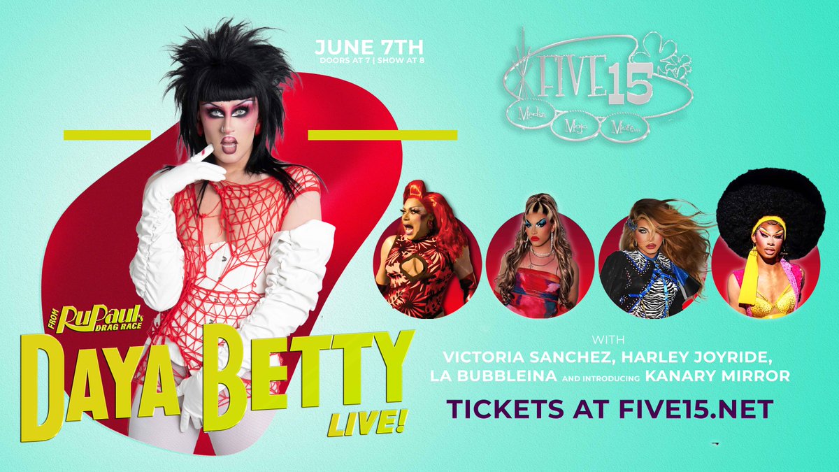 Five15royaloak's tweet image. Wigs, Wands, &amp;amp; Wicked Vocals: Two Nights of Pride Magic Await! - eepurl.com/jfRlgM