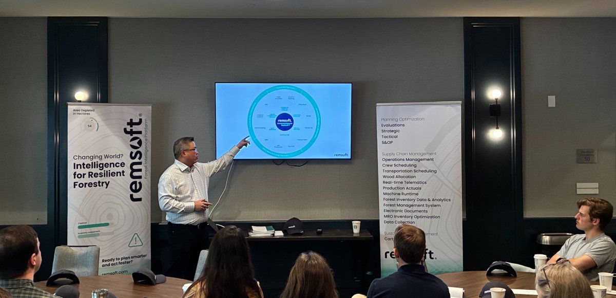 Remsoft’s South Eastern Client Event is in full swing in Savannah, GA!

After a collaborative kickoff yesterday with hands-on user testing, today we’re continuing the momentum with presentations, workshops, and conversations about the future of resilient forestry.