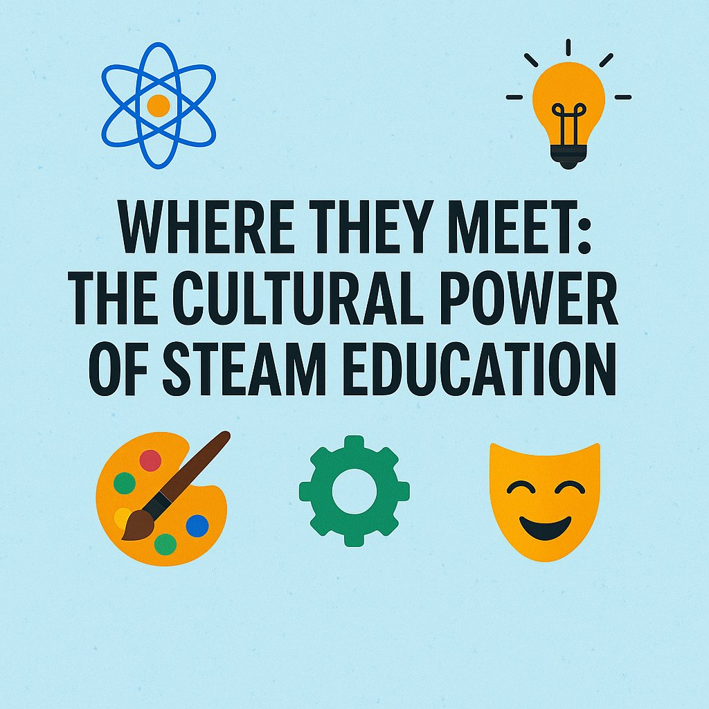 🎨 STEAM is more than projects—it is culture in action.
 When students see their identities in learning, creativity soars and voices rise.
 🔥 #STEAM + #Culture = engagement that sticks.
#StudentVoice #UnboxedLearning #EdLeadership #TheUnboxedEducator