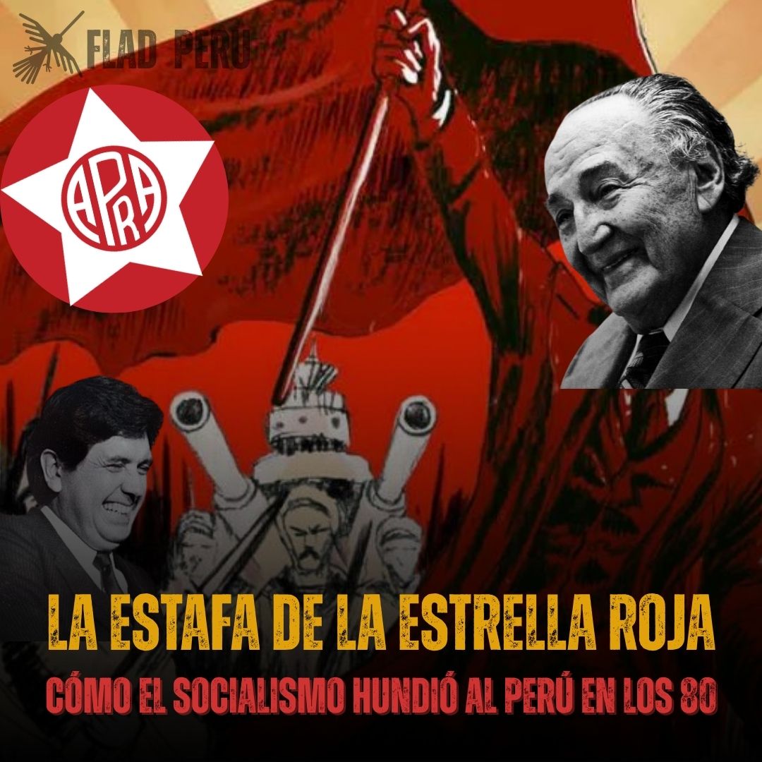 MovLib_Peru's tweet photo. En los años 80s, vivimos una de las peores crisis como resultado directo del socialismo, principalmente por el APRA y demás izquierdistas

🧨 Libertad o socialismo. No hay punto medio.
#FLADPeru #LibertariosPeru #AlanGarcía #APRA #Perú80s #SocialismoEsMiseria #LibertadYa https://t.co/iKXRtm6oXt