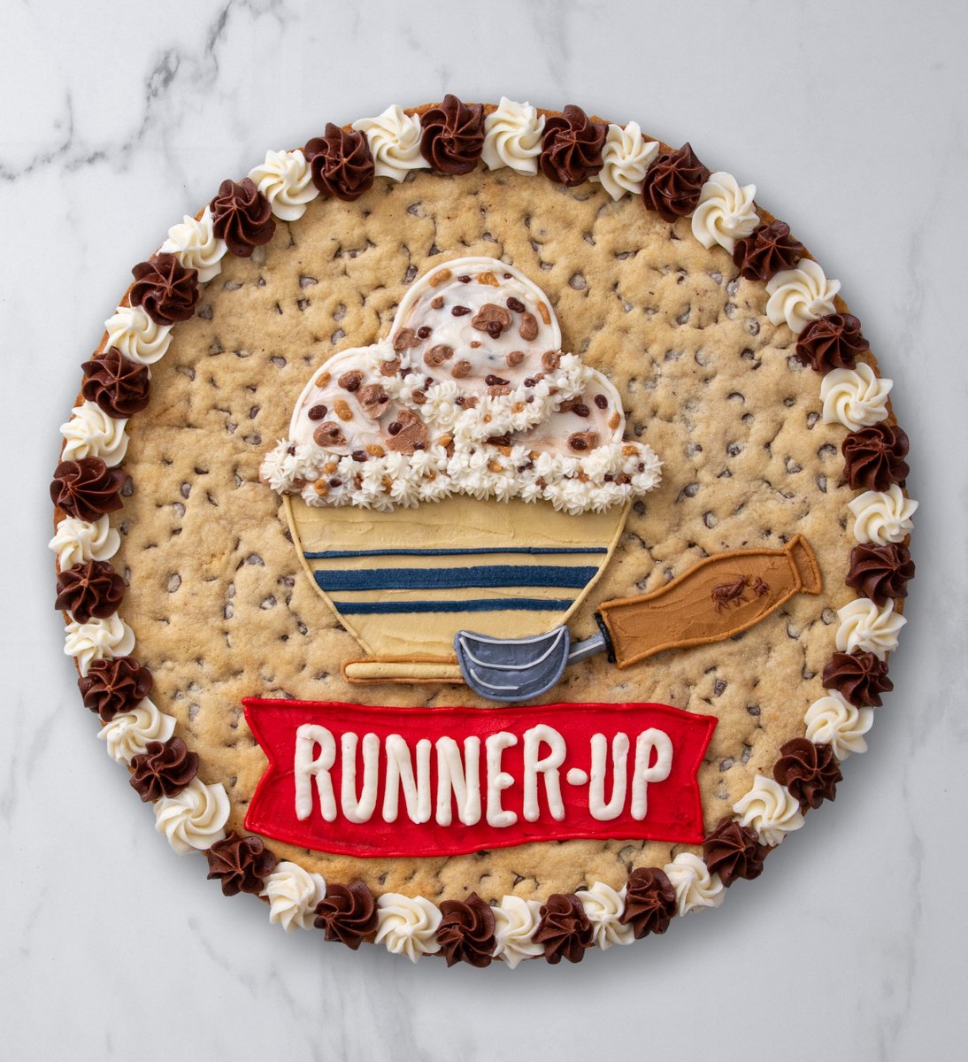 Second place never tasted so good! Coming soon. Very soon. Like tomorrow soon. 😀
 #TheWaitIsOver #CookieCakeIceCream #TheGreatScoopRevivalFlavorTournament #RunnerUp