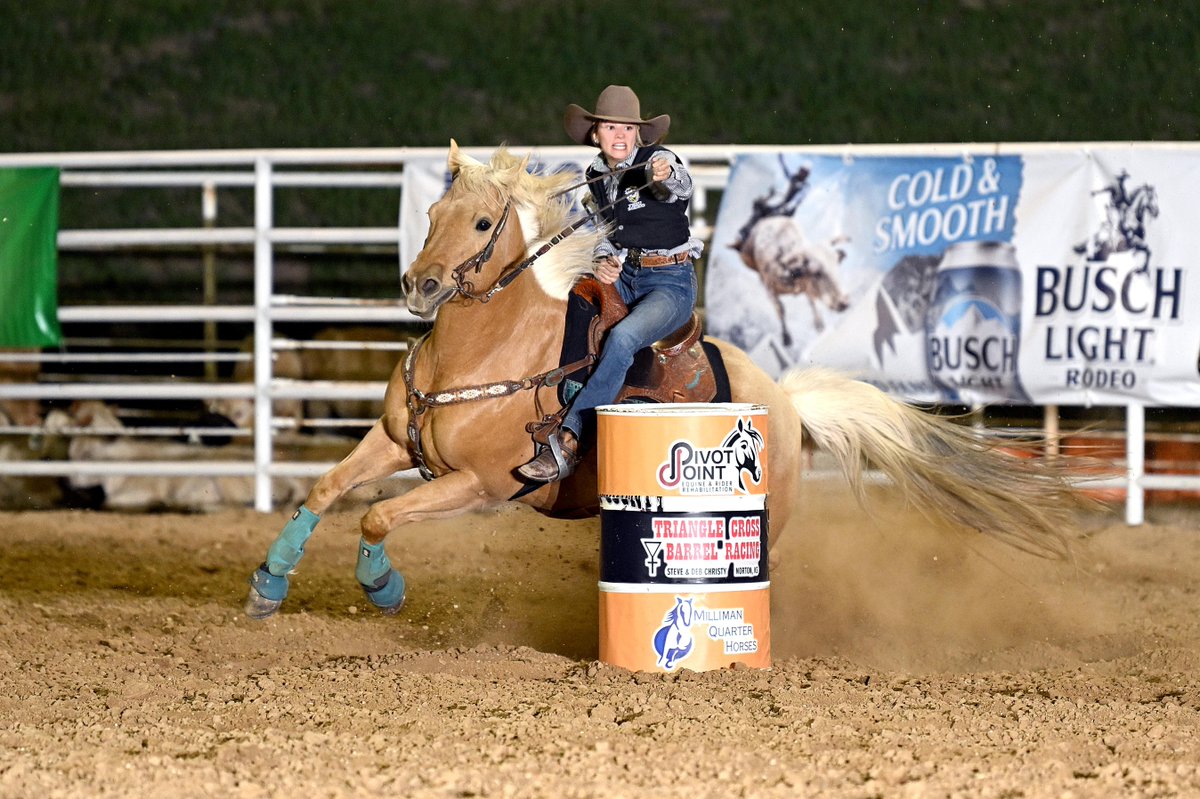 Fort Hays State University (@forthaysstate) on Twitter photo Standout Tiger Rodeo Cowgirl, Hailey Witte, has qualified for the College National Finals Rodeo. This is the first national qualification for Fort Hays State in many years, so the excitement for the program is at a high level.
Read more: hubs.ly/Q03plVyX0 Standout Tiger Rodeo Cowgirl, Hailey Witte, has qualified for the College National Finals Rodeo. This is the first national qualification for Fort Hays State in many years, so the excitement for the program is at a high level.
Read more: hubs.ly/Q03plVyX0