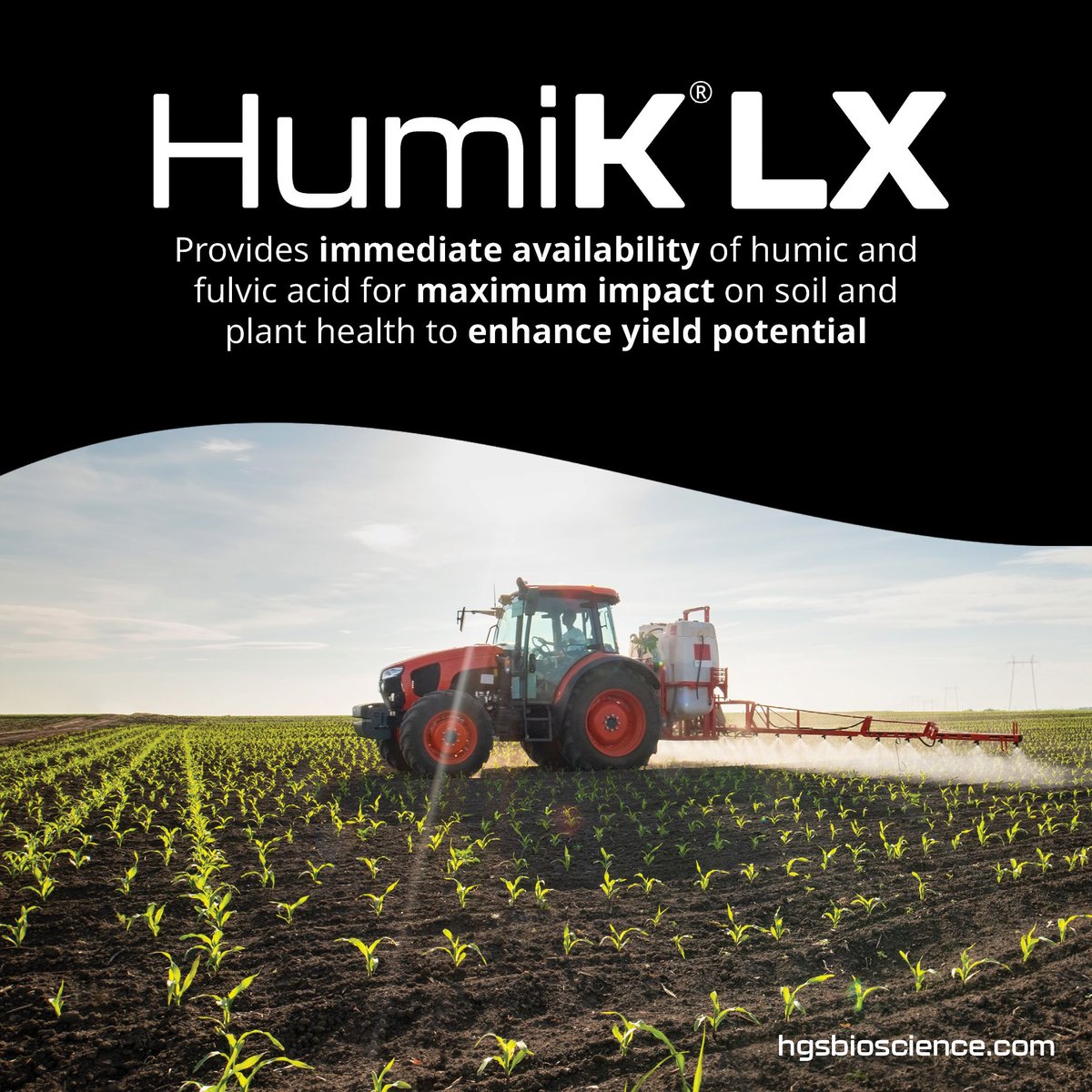 HGSBioScience's tweet image. Supercharge your soil and boost your yields with HumiK LX from HGS BioScience! Packed with instantly available humic and fulvic acids, HumiK LX delivers powerful results for healthier plants and more productive fields. 

Make HumiK LX part of your crop plan this season!
