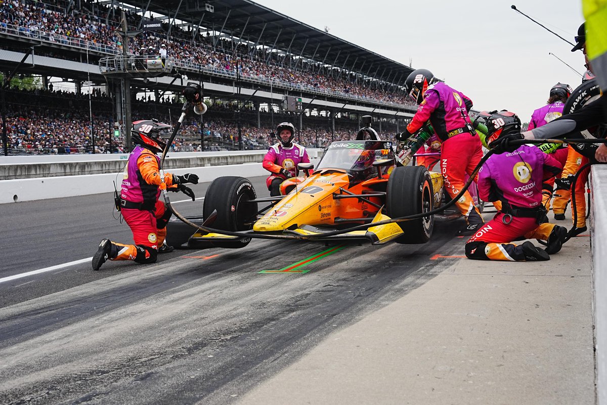 RLLracing's tweet photo. P1 in Pit Stops at the INDY 500! The No. 30 crew CRUSHED it this past weekend🔥

#INDYCAR #Indy500 https://t.co/RTZxAPnyRT