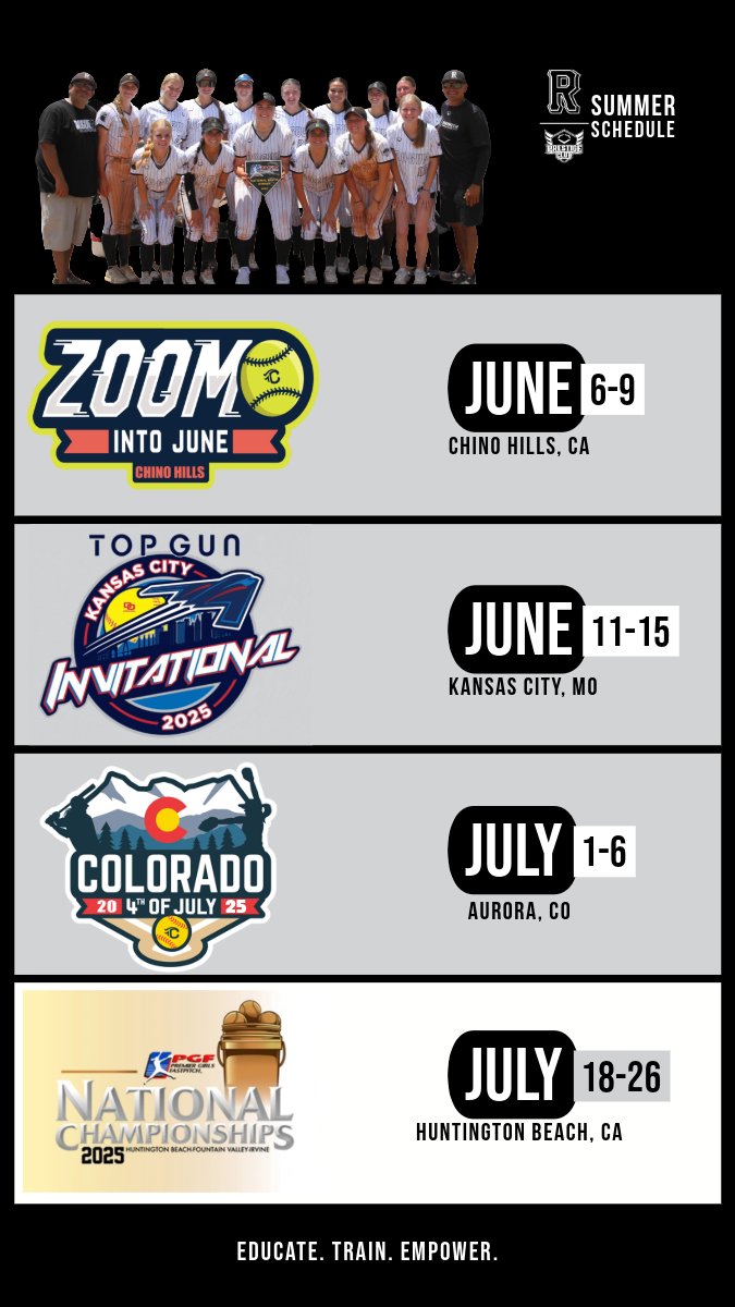 alli_mullen's tweet photo. Super excited to share our summer schedule.  We'll be traveling a bunch and I'm seeing a few new tournaments. Can't wait!!   @RogueFC_Kaye , @Kelsey_Harshman https://t.co/1PBxb3Mr66