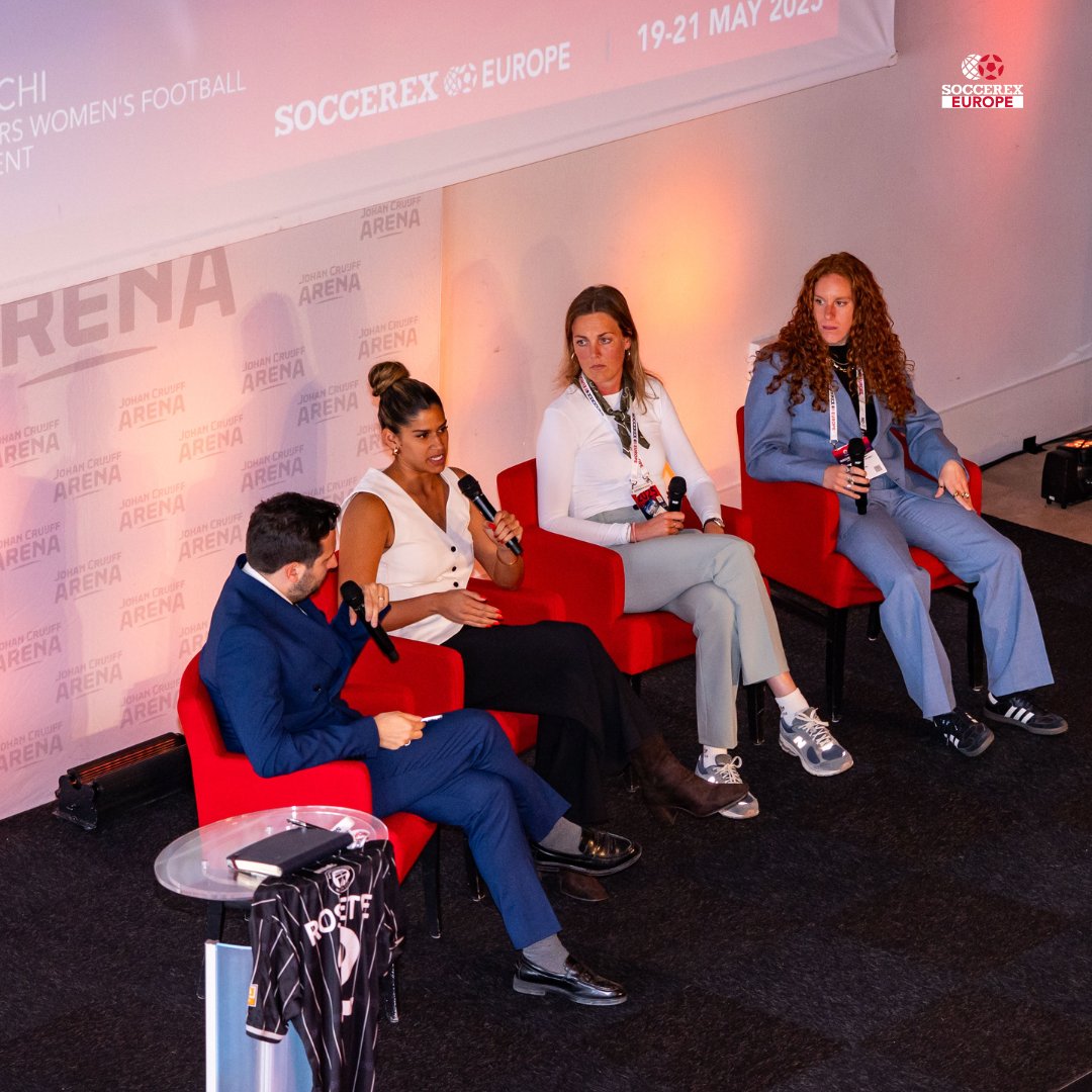 Soccerex (@soccerex) on Twitter photo ๐๐ก๐ ๐๐จ๐ฆ๐๐งโ๐ฌ ๐๐๐ฆ๐ โฝ
From commercial growth to on-pitch progress, explore whatโs driving the future of womenโs football.
Panellists:ย
๐ฃ๏ธ Marlo Sweatman
๐ฃ๏ธ Frederique de Laat
๐ฃ๏ธ Samantha Rosette
๐๏ธ Moderated by Giulio Tedeschi
๐ฅ youtu.be/smukesTAjzs ๐๐ก๐ ๐๐จ๐ฆ๐๐งโ๐ฌ ๐๐๐ฆ๐ โฝ
From commercial growth to on-pitch progress, explore whatโs driving the future of womenโs football.
Panellists:ย
๐ฃ๏ธ Marlo Sweatman
๐ฃ๏ธ Frederique de Laat
๐ฃ๏ธ Samantha Rosette
๐๏ธ Moderated by Giulio Tedeschi
๐ฅ youtu.be/smukesTAjzs