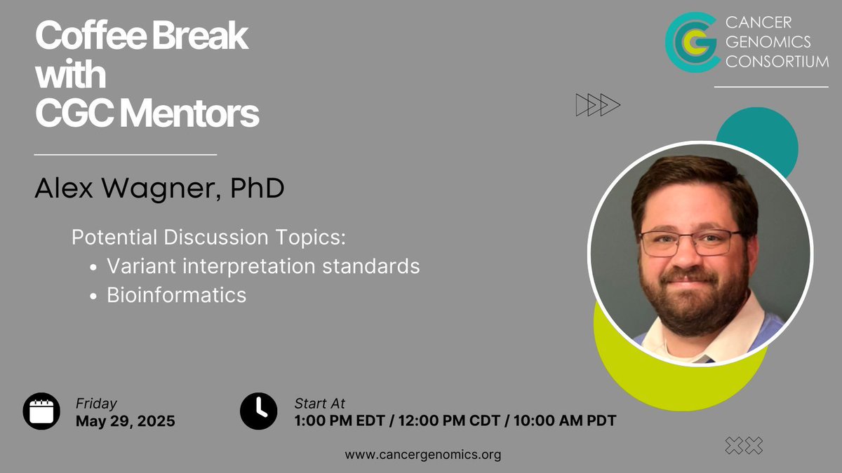 If you've been thinking about attending a Coffee Break with CGC Mentors session, now's the time to act - this is your final opportunity for 2025! The last session of the year is happening tomorrow, and space is limited. Register here: buff.ly/IXgqbci