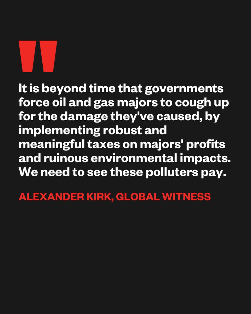 Global_Witness's tweet image. 2024: Hottest year ever.
Chevron just hit record production.
Exxon hit its highest in over a decade.
They’re fuelling the crisis they claim to fix.
It’s time for governments to make polluters pay.
#ClimateCrisis #AGM2025 #Exxon #Chevron