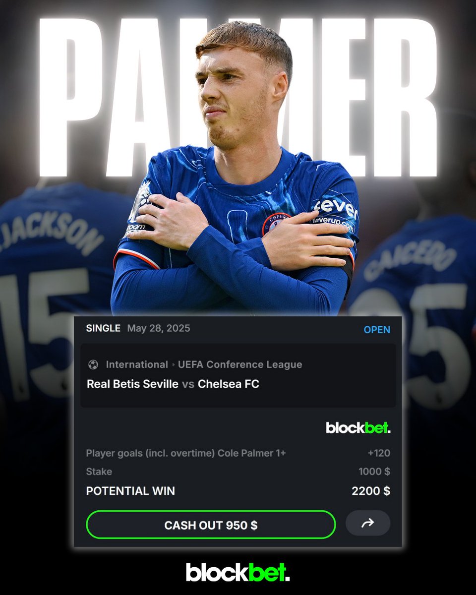 Drop your Solana wallet address...

If Cole Palmer scores at anytime tonight versus Real Betis, we'll drop one account at random $100 in $BLOCK 🤝

Must be following <a href="/BlockBetGG/">BLOCKBET 🔋</a> ✅
Must have a BlockBet account ✅
Must 💚 + 🔄