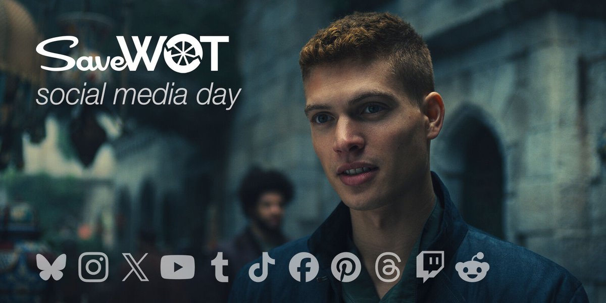 🚨 Save The Wheel of Time Social Media Day Alert 🚨 

📝  Your prompt: Share what The Wheel of Time means to you

#️⃣  Hashtags: #WotWednesday #SaveWOT  #TheWheelofTime