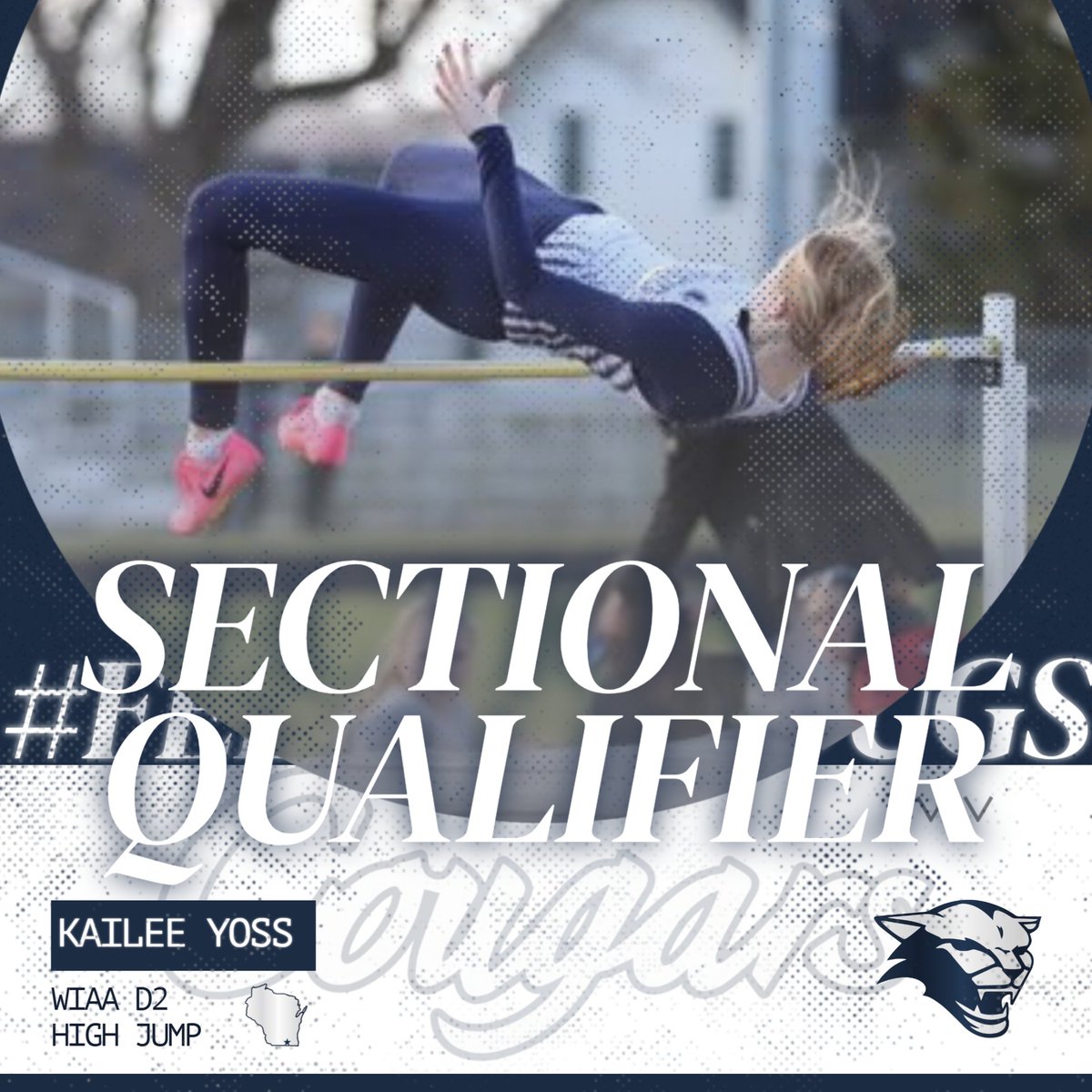 🚨SECTIONAL QUALIFIER🚨

Girls High Jump
Kailee Yoss