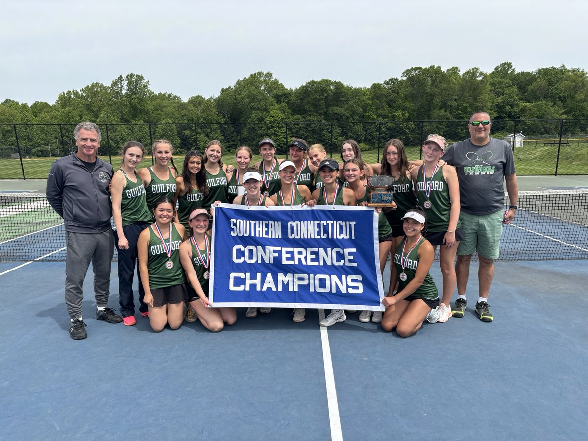 Al Carbone, SCC Commissioner (@scccommissioner) on Twitter photo Congrats <a href="/GHS_athletics_/">GHS Athletics</a> - 2025 SCC Girls Tennis champions. The Grizzlies defeated top-seeded Amity Regional, 4-3, in a competitive match. It is Guilfordās second straight league title. #ctten #SCC Congrats <a href="/GHS_athletics_/">GHS Athletics</a> - 2025 SCC Girls Tennis champions. The Grizzlies defeated top-seeded Amity Regional, 4-3, in a competitive match. It is Guilfordās second straight league title. #ctten #SCC
