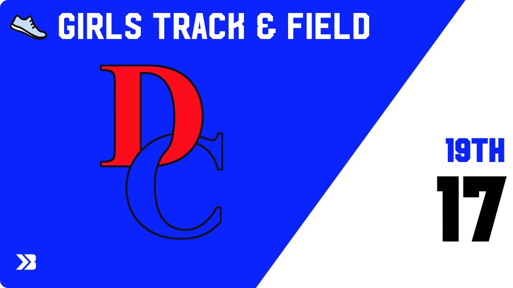 Girls Track &amp; Field (Varsity) Score Posted - Davenport Central Blue Devils place 19th with a score of 17 in 4A Girls State Track. gobound.com/ia/ighsau/girl…