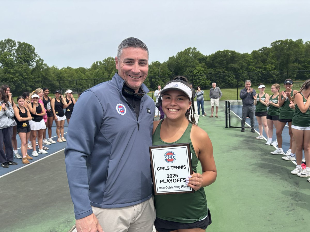 Al Carbone, SCC Commissioner (@scccommissioner) on Twitter photo <a href="/GHS_athletics_/">GHS Athletics</a> sophomore Zoe Tsoukanelis was named as the SCC Girls Tennis Tournament Most Outstanding Player #ctten #SCC <a href="/GHS_athletics_/">GHS Athletics</a> sophomore Zoe Tsoukanelis was named as the SCC Girls Tennis Tournament Most Outstanding Player #ctten #SCC