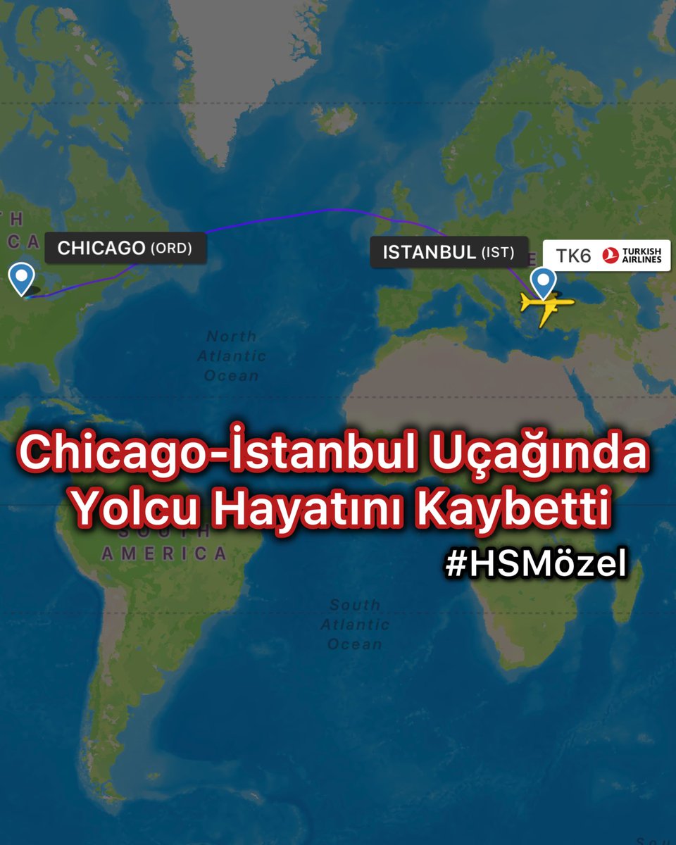 HavaSosyalMedya's tweet photo. THY’nin Chicago-İstanbul Uçağında Yolcu Hayatını Kaybetti #HSMözel
Türk Hava Yolları’nın 27 Mayıs’ta Chicago’dan İstanbul’a düzenlenen #TK6 seferinde üzücü bir olay yaşandı. TC-LJC tescilli Boeing 777 tipi uçakta bulunan 4. evre kanser hastası yaşlı bir yolcu, uçuş sırasında hayatını kaybetti.
Edinilen bilgilere göre, Somali kökenli ve Amerikan vatandaşı olan yaşlı adam, sağlık durumu nedeniyle memleketine dönmek istemişti. Chicago’dan iki kızıyla birlikte yola çıkan yolcunun, uçuştan önce tekerlekli sandalyede olduğu ve doktor raporuyla uçağa kabul edildiği öğrenildi. Boarding sırasında Türk Hava Yolları personelinin özel ilgisiyle durumu yerinde kontrol edildi.
Yolculuk esnasında gece uykusunda hayatını kaybeden yolcunun durumu, kızlarının fark etmesi üzerine kabin ekibine bildirildi. Uçakta bulunan doktorlar müdahalede bulunsa da yolcunun yaşamını yitirdiğini tespit etti. Bunun üzerine uçak rotasını değiştirmeden İstanbul’a devam etti. Kabin ekibi, cenazeyi ve iki kızı Business Class bölümüne aldı.
İstanbul’a inişin ardından sağlık ve polis ekipleri uçağa gelerek resmi işlemleri gerçekleştirdi. Hayatını kaybeden yolcunun Somali’ye mi yoksa tekrar Amerika’ya mı gönderileceği ise yakınları ve resmi makamların kararına bağlı olarak belirlenecek.
HavaSosyalMedya olarak merhuma Allah’tan rahmet, yakınlarına başsağlığı dileriz.