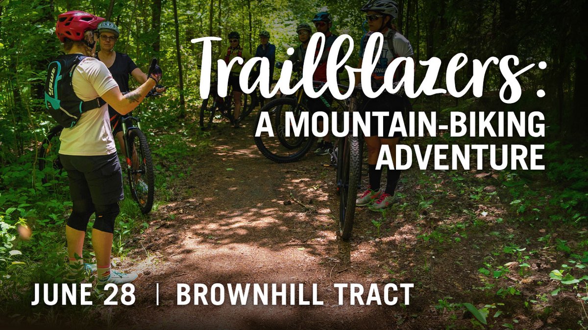 York Region (@yorkregiongovt) on Twitter photo Level up your #MTB skills in a fun ride! 🚵♀️ Join "Trailblazers: A Mountain Biking Adventure" with #YorkMountainBikingAssociation at #BrownHill Tract in the <a href="/townofeg/">East Gwillimbury</a>. Load up your bike and helmet. We'll bring the good vibes! Reserve your spot: york.ca/ForestEvents
<a href="/MTBDurham/">Durham Mountain Biking Association</a> Level up your #MTB skills in a fun ride! 🚵♀️ Join "Trailblazers: A Mountain Biking Adventure" with #YorkMountainBikingAssociation at #BrownHill Tract in the <a href="/townofeg/">East Gwillimbury</a>. Load up your bike and helmet. We'll bring the good vibes! Reserve your spot: york.ca/ForestEvents
<a href="/MTBDurham/">Durham Mountain Biking Association</a>