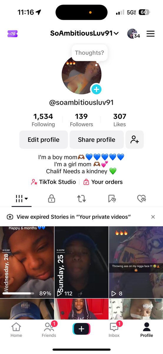 CrazyAzzCorii's tweet photo. Follow my tik tok please &amp; Thank you 🙏🏾 https://t.co/VKCpE2G80v