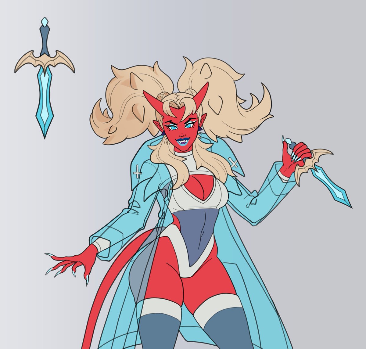 omg i found this old Davina drawing i did back in 2022 AGHHHHHHHH i need to redraw my babies again #oc #originalcharacter