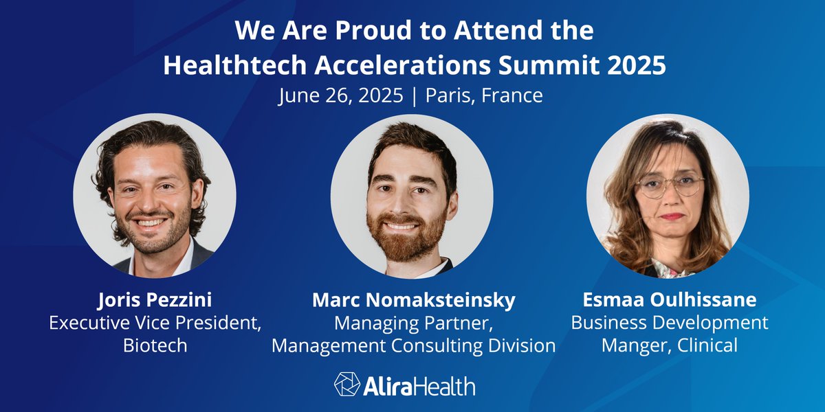 AliraHealth (@alirahealth) on Twitter photo We are pleased to sponsor and attend the Healthtech Accelerations Summit 2025 by <a href="/Biotech_finance/">BiotechFinances, Medtech, Santé Numérique, DTx, IA</a>. From planning to execution, we support biotech companies through their entire journey to create innovative products. Meet our experts on-site and learn how we can help you. We are pleased to sponsor and attend the Healthtech Accelerations Summit 2025 by <a href="/Biotech_finance/">BiotechFinances, Medtech, Santé Numérique, DTx, IA</a>. From planning to execution, we support biotech companies through their entire journey to create innovative products. Meet our experts on-site and learn how we can help you.