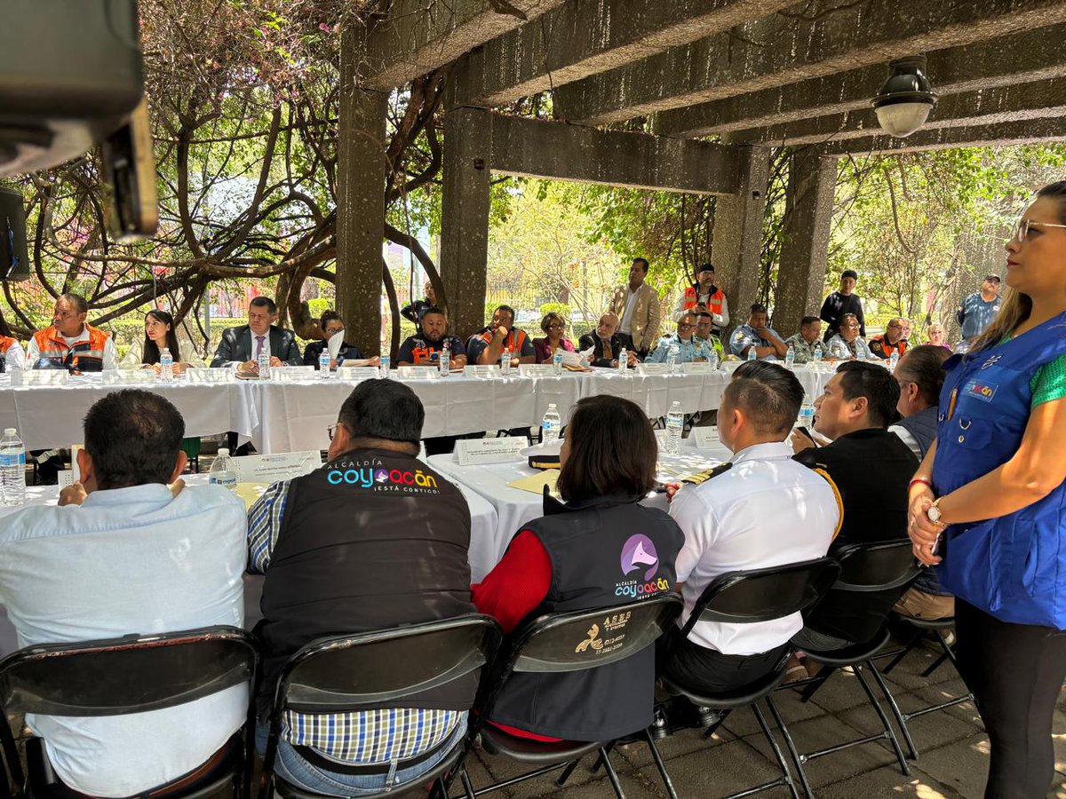 Con el objetivo establecer bases que permita la  integración y nutrir los Módulos de las Alcaldías de la Ciudad de México, dentro del Atlas de Riesgos, firmamos un convenio de colaboración, en esta ocasión, con Alcaldía <a href="/Alcaldia_Coy/">Alcaldía de Coyoacán</a>.

Refrendamos nuestro compromiso de continuar