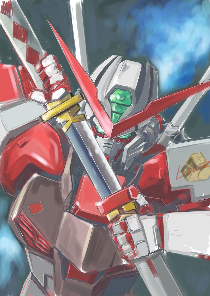 以前のコミックスカバーイラストやガンダムエース表紙のラフ・レイアウトとか 