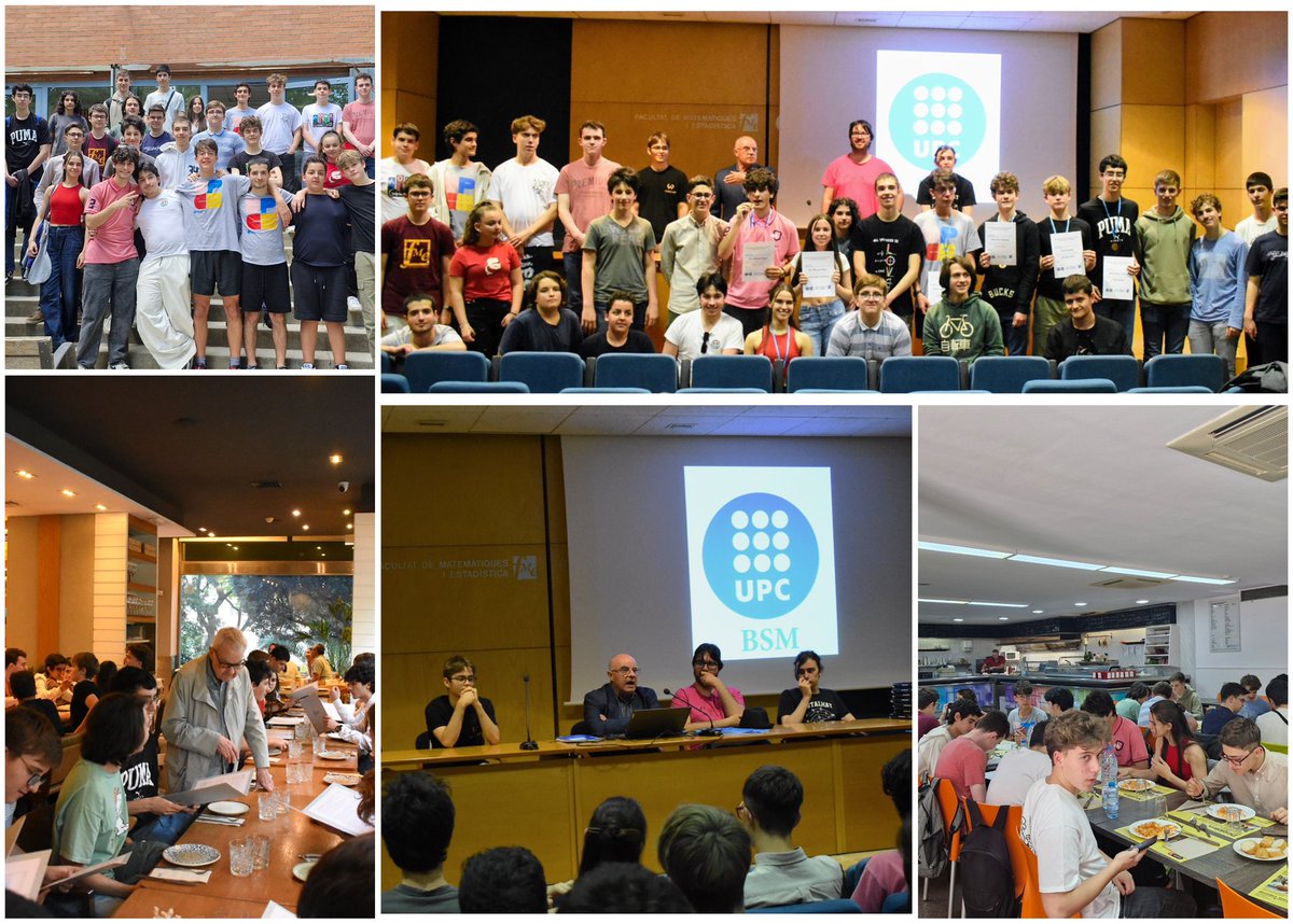 ACFAEC (@acfaec_cat) on Twitter photo Aquest dissabte 24 de maig va tenir lloc la Barcelona Spring Matholympiad (BSM) a la <a href="/FME_UPC/">Facultat de Matemàtiques i Estadística - UPC</a>
La BSM és una jornada que culmina el curs per a l’alumnat de diferents comunitats que ha estat fent les classes de preparació per a les Olimpíades Matemàtiques. Aquest dissabte 24 de maig va tenir lloc la Barcelona Spring Matholympiad (BSM) a la <a href="/FME_UPC/">Facultat de Matemàtiques i Estadística - UPC</a>
La BSM és una jornada que culmina el curs per a l’alumnat de diferents comunitats que ha estat fent les classes de preparació per a les Olimpíades Matemàtiques.