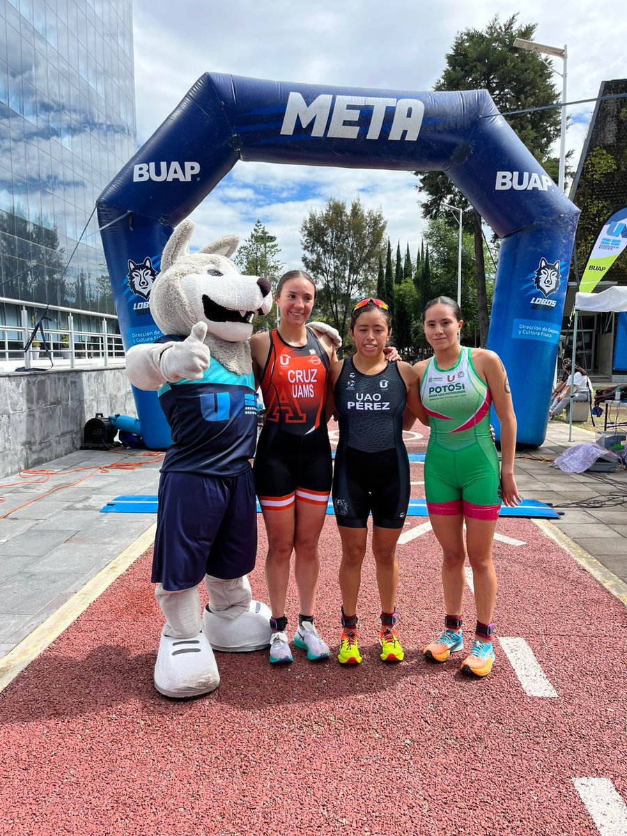 Muchas felicidades a las ganadoras del triatlón de la Universiada Nacional 2025: 

🥇Rubi Pérez Santos 
Universidad Anahuac Oaxaca 

🥈 María Concepción Cruz Martínez 
Universidad Anahuac México sur 

🥉 Jireh Hiromy Rubio Pacheco 
Universidad Cuahutemoc San Luis Potosí
