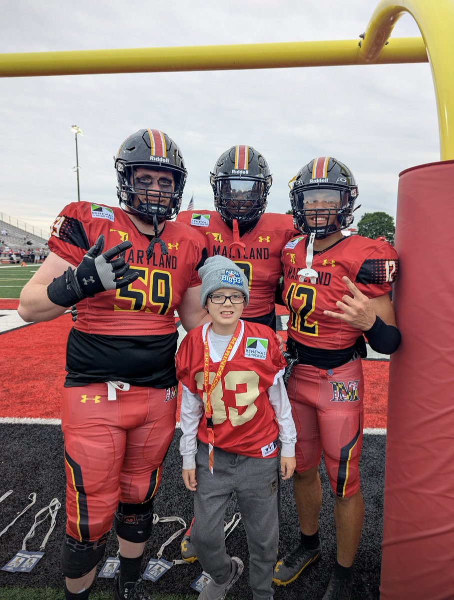 Honored to have represented Team Maryland 🦀🦀
<a href="/Big33MD/">Team MD Big 33</a> <a href="/SMRFootball/">SMRFootball</a>