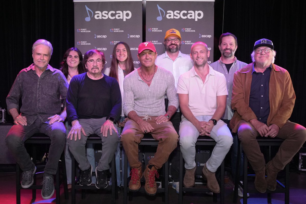Concord songwriter and producer Aaron Eshuis celebrated a #1 country hit for his cowrite on Tim McGraw’s “One Bad Habit.” The CMP Nashville A&amp;R team joined him, along with his cowriters at a party hosted by ASCAP.